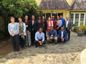 Group photo of Caribbean COL Focal Points