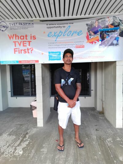 From Kiribati to Fiji: Anterea’s journey with the Pacific TVET Toolkit.

Meet Anterea Tiira from Kiribati — now studying TVET education at Fiji National University — whose academic and teaching journey has been transformed by the Pacific TVET Online Toolkit (https://pacifictoolkit.col.org/) – an initiative supported by the Commonwealth of Learning @COL4D with funding from New Zealand’s Ministry of Foreign Affairs and Trade @MFATNZ.

“At first, I struggled to navigate the Toolkit,” Anterea admits. “But now, it’s a vital part of how I teach 21st-century skills and engage with Open Education Resources (OER) to enhance both my learning and my students’ success.”

As he equips future professionals for the job market, Anterea encourages educators across the Pacific to explore the Toolkit, stating, “These resources have strengthened my teaching. I truly believe they can help others grow professionally and succeed.”

His story is a powerful reminder of how the Pacific TVET Online Toolkit continues to empower TVET learners and educators across the region.

#COL4D #MFATNZ #PacificEducation #TVET #OpenEducationResources #DigitalLearning #LifelongLearning #CommonwealthOfLearning #EducationForAll #KiribatiToFiji #Teaching21stCenturySkills #GlobalEducation #EducationalDevelopment #SustainableDevelopment #EmpoweringEducators