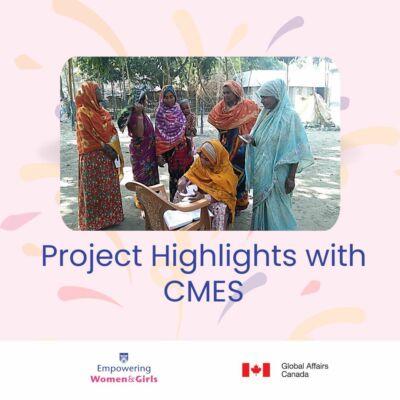 Image for the Tweet beginning: Our project partner, CMES in