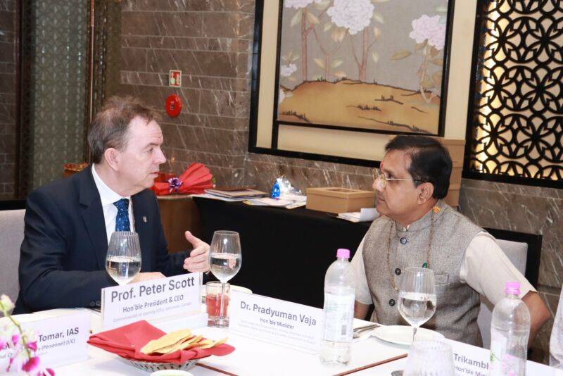 Image for the Tweet beginning: Professor Peter Scott, President and