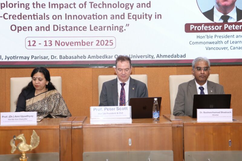 Image for the Tweet beginning: Professor Peter Scott, President and