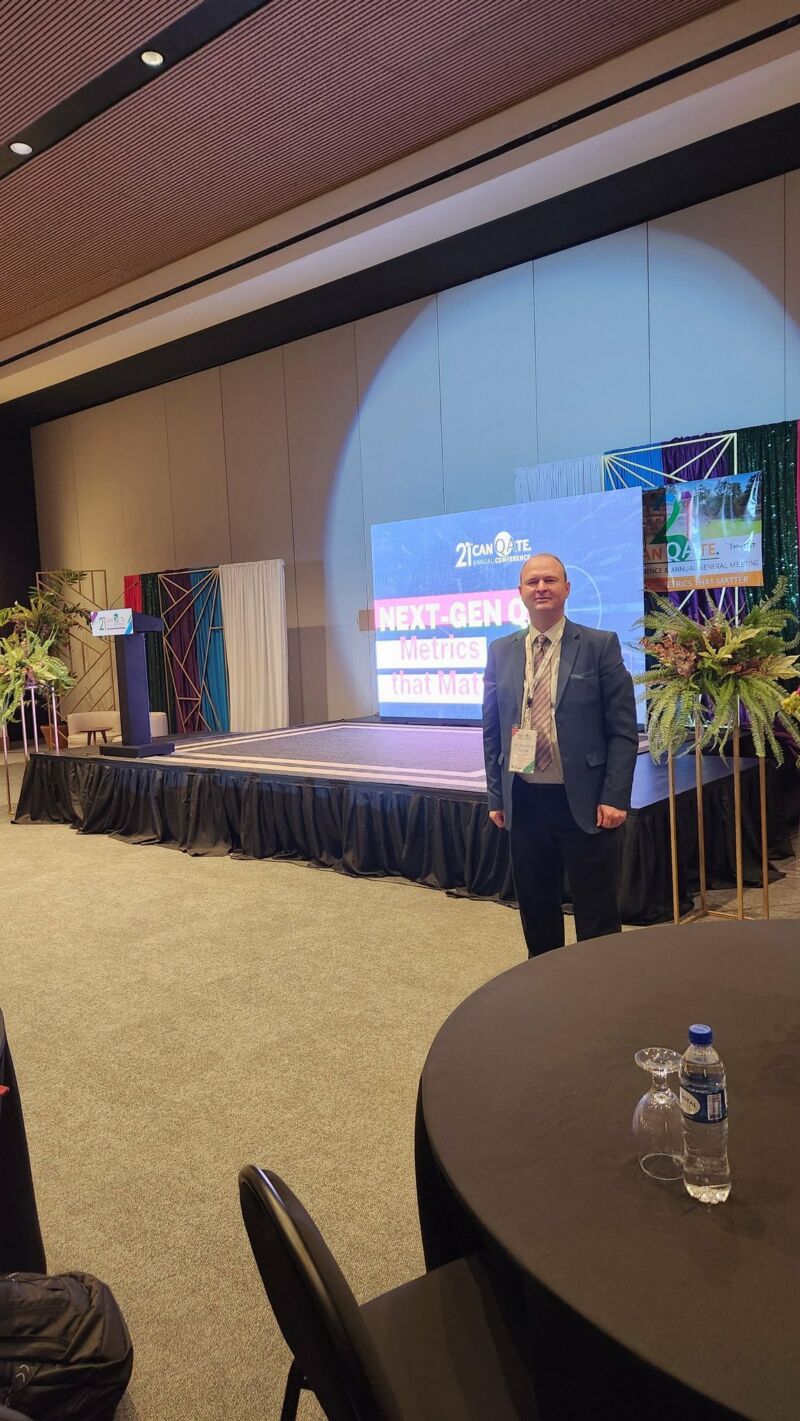 Image for the Tweet beginning: Ready to present the pre-conference